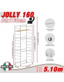 Trabattello JOLLY 160 (Altezza lavoro 5,10 metri)