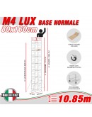 Trabattello M4 LUX base normale (Altezza lavoro 10,85 metri)